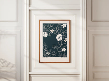 Plakat botaniczny kwiatowy Bloom With Me