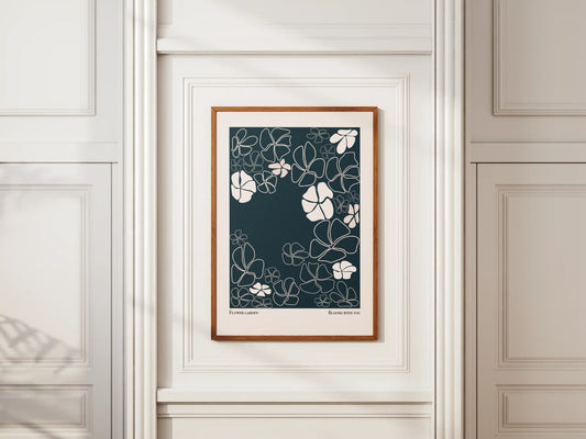 Plakat botaniczny kwiatowy Bloom With Me