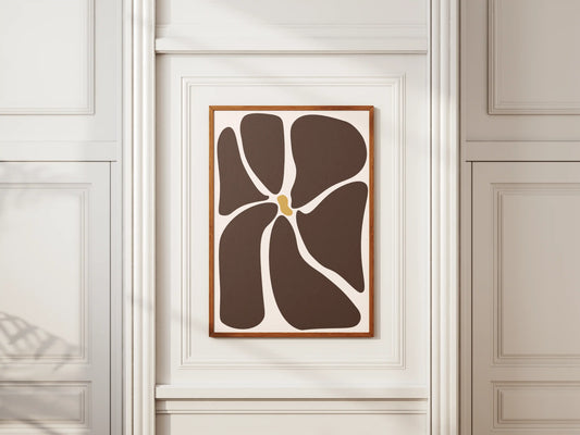 Plakat botaniczny kwiatowy Earth Bloom