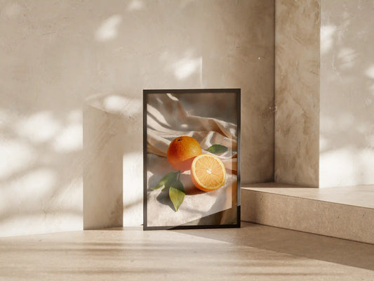 Plakat botaniczny pomarańcze Oranges