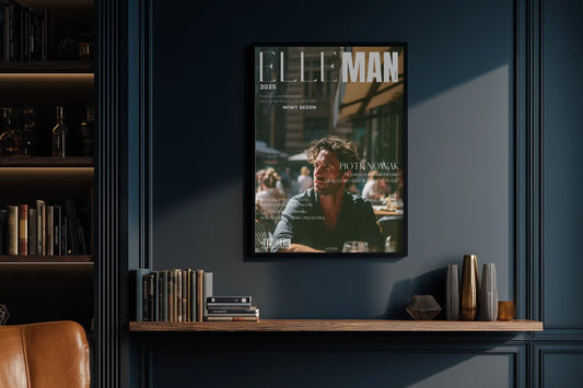 Plakat personalizowany inspirowany ElleMan 2025 - Styl, który inspiruje