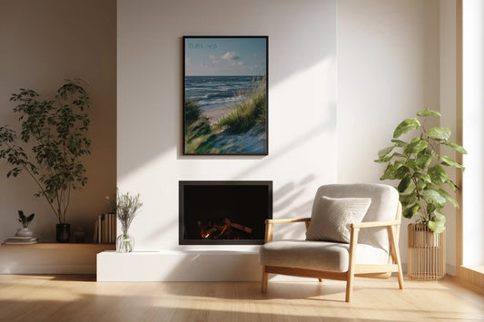 Plakat z krajobrazem Baltic Sea