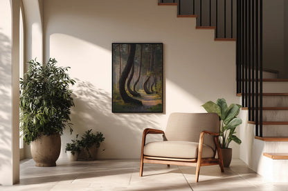 Plakat z krajobrazem Crooked Harmony
