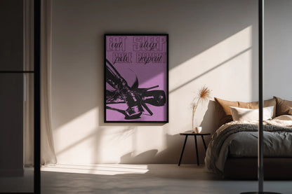 Plakat z pasją Boots & Balance