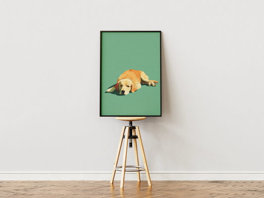 Plakat zwierzęcy Soft Watcher
