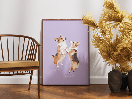 Plakat zwierzęcy Two Tails Tango
