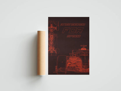 Plakat filmowy F1 Speed Anatomy