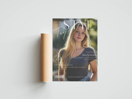 Plakat personalizowany inspirowany Twój STYL – Pewność, która inspiruje