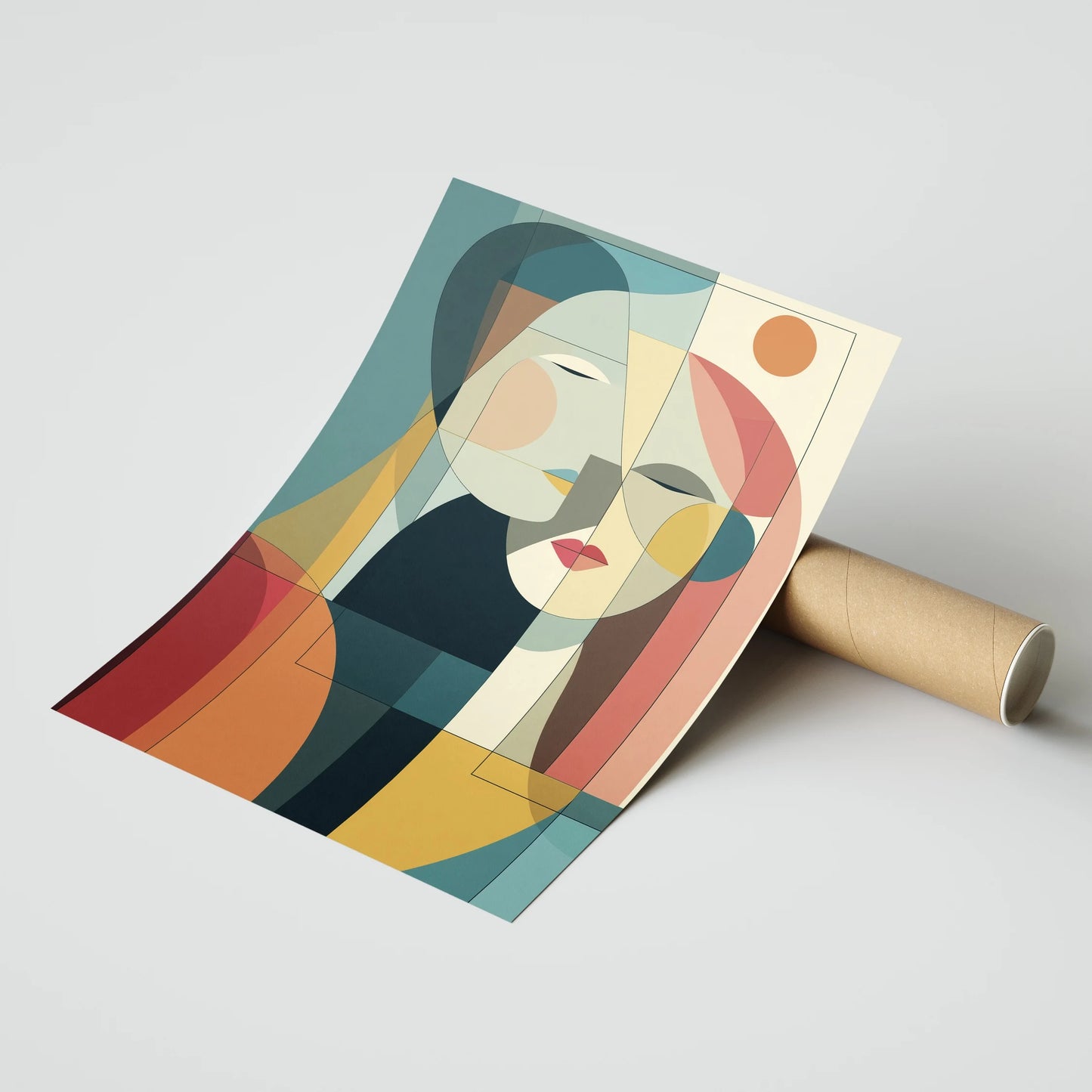Plakat Echoes of Faces