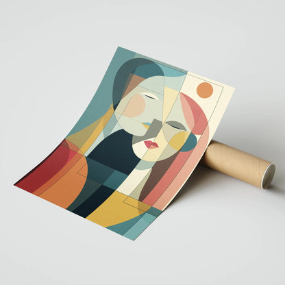Plakat Echoes of Faces