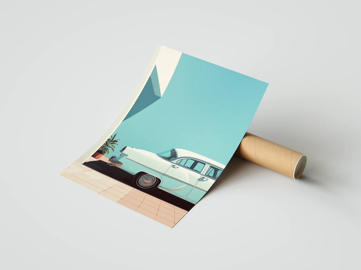 Plakat Retro Stillness