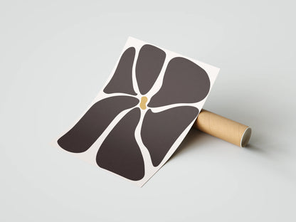 Plakat botaniczny kwiatowy Earth Bloom