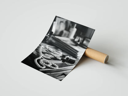 Plakat czarno-biały Monochrome Rituals