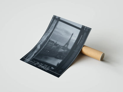 Plakat z krajobrazem Architectural Romance