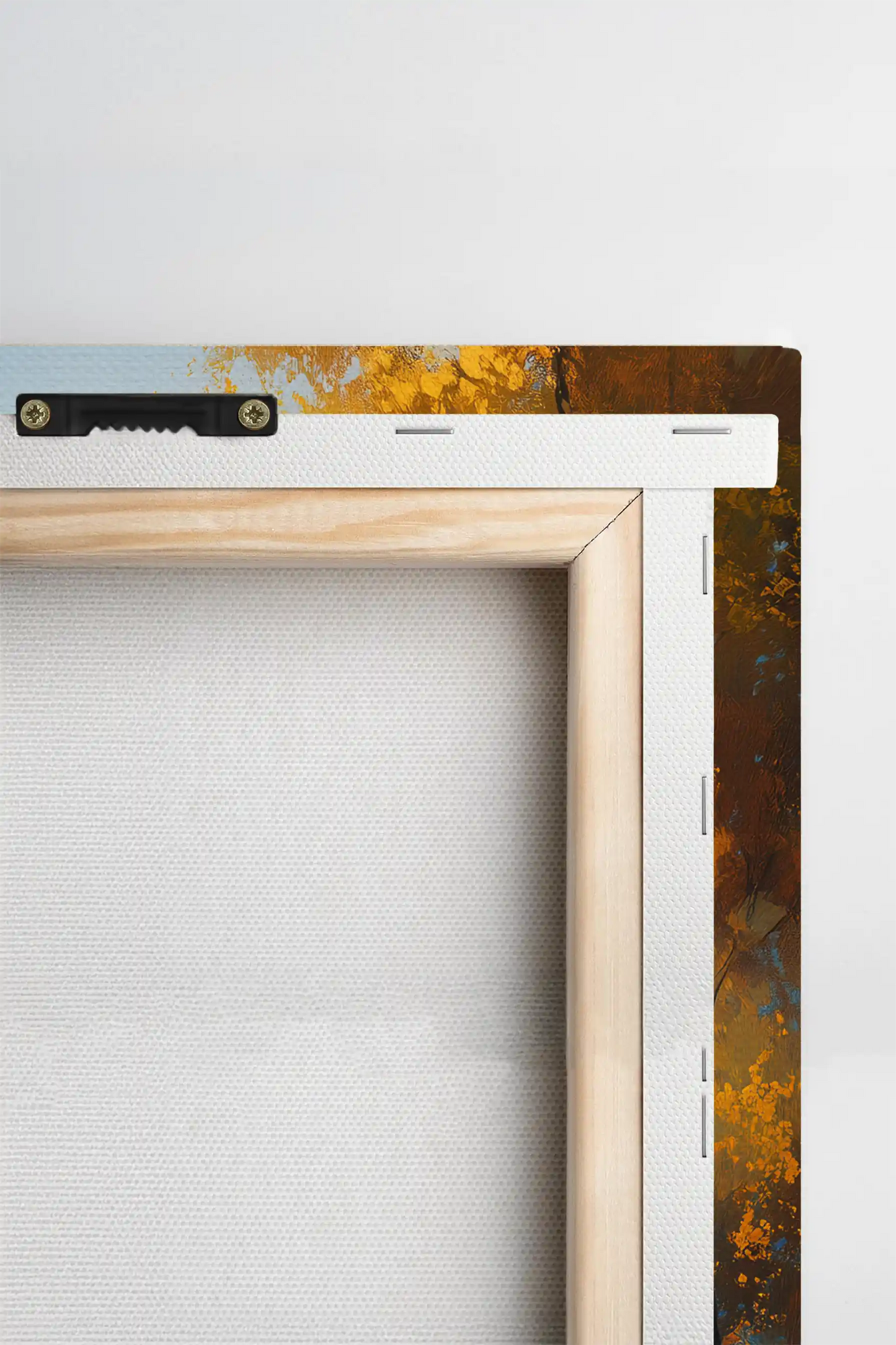 Obraz na płótnie — jesienne jezioro w słońcu