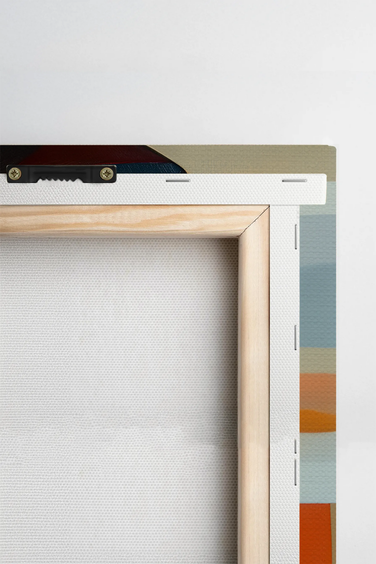 Obraz na płótnie — abstrakcyjny portret z kieliszkiem w stylu kubistycznym