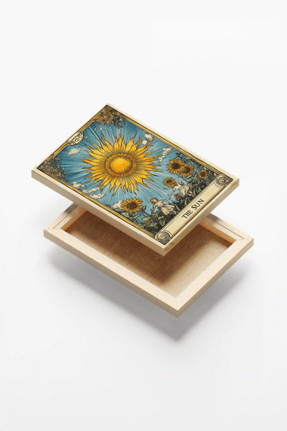 Obraz na płótnie słońce Tarot The Sun