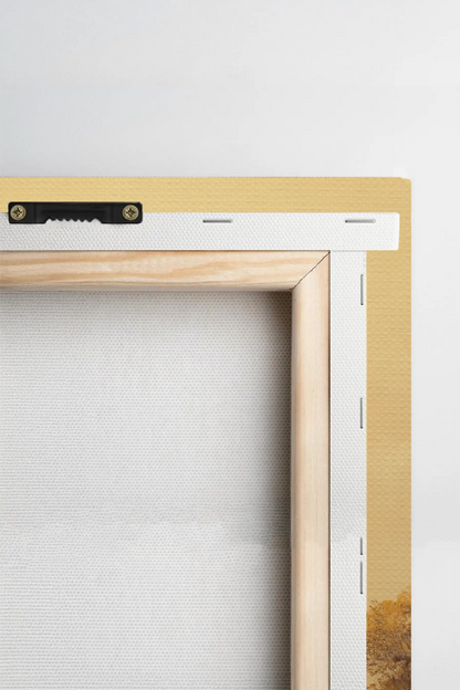 Obraz na płótnie — nadmorska ścieżka w świetle zachodu